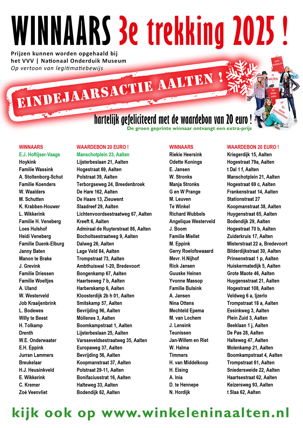 Klik hier voor de leesbare versie